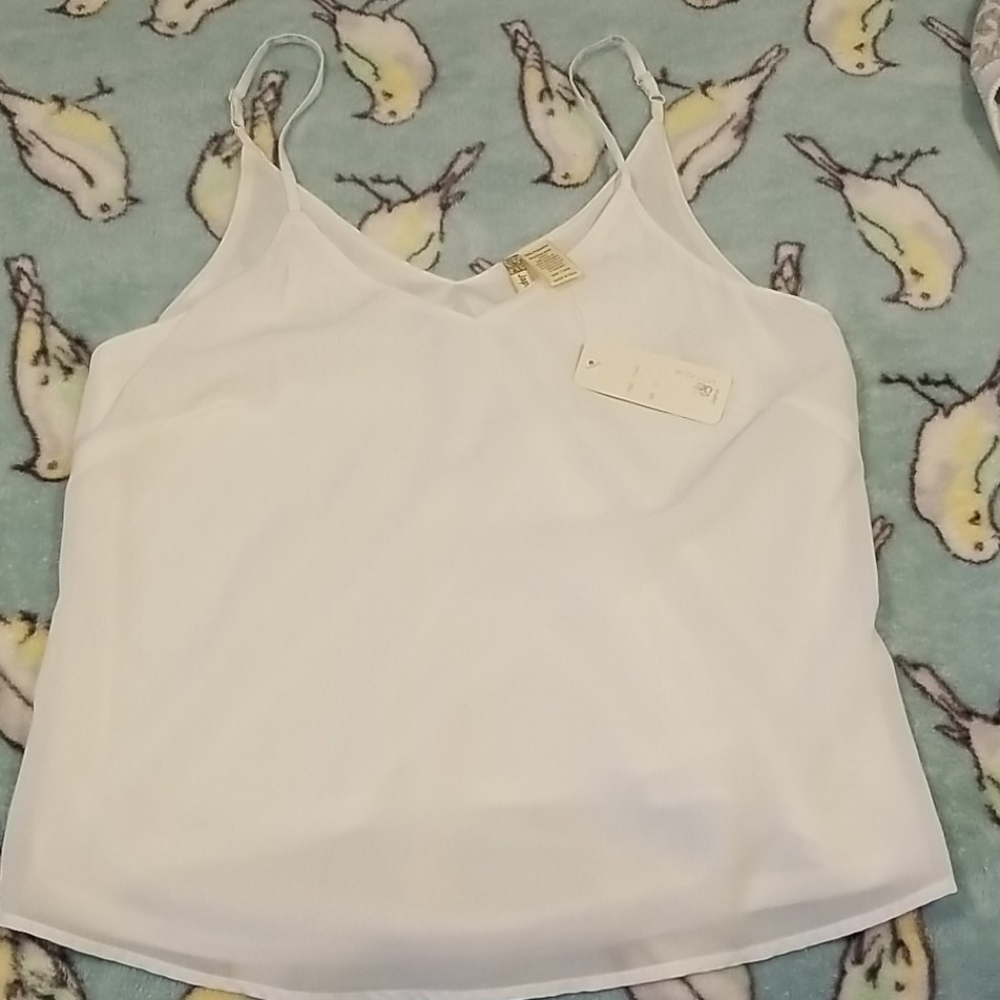 Fully lined cami